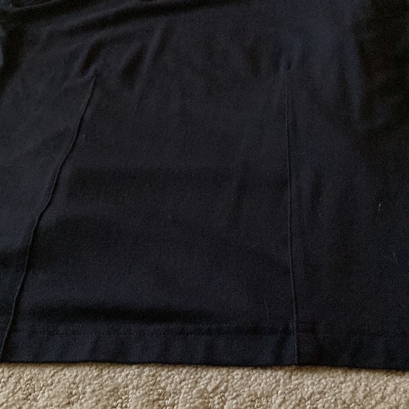 Worth black modal neck top - Picture 4 of 4